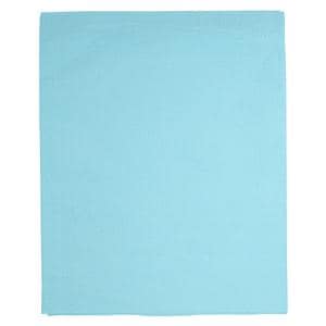 Exam / Stretcher Drape Sheet 40 in x 48 in Blue Tissue Disposable 100/CA