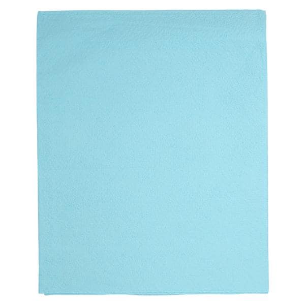 Exam / Stretcher Drape Sheet 40 in x 48 in Blue Tissue Disposable 100/CA