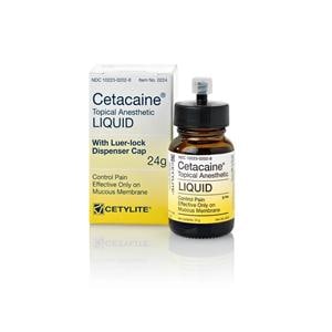 Cetacaine Topical Anesthetic Liquid 24 Gm Bottle Ea, 12 EA/CA