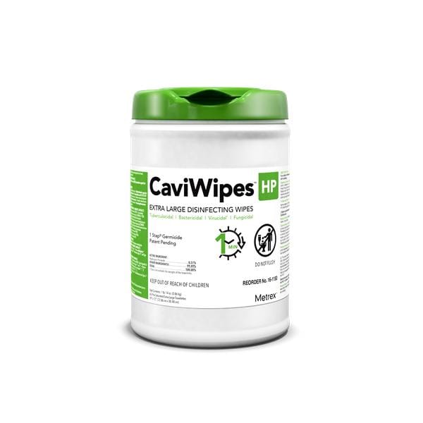 CaviWipes HP Surface Disinfectant Large Canister 160/Cn