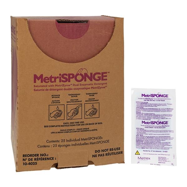 Metrisponges Enzymatic Sponge 25/Bx