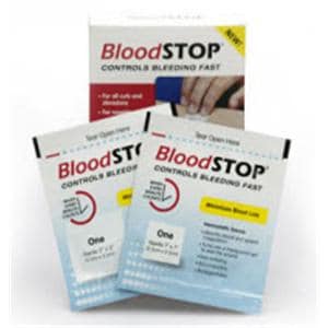 BloodStop Ix Cotton Gauze Pad 2x2" Sterile Adhesive LF