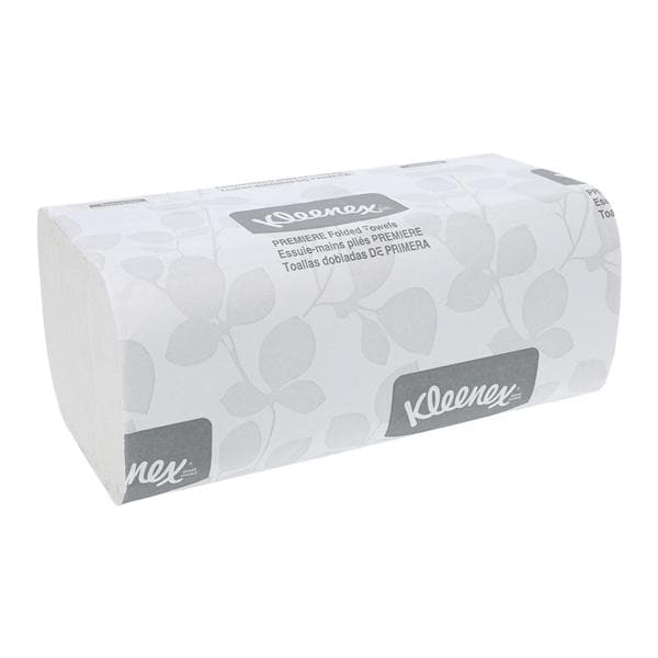 Kleenex SCOTTFOLD Hand Towel Single Fold Disp Fbr 9.4 in x 12.4 in Wht 3000/Ca