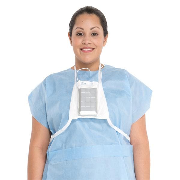 Telemetry Pouch Teclin Material 6 in x 6.25 in Clear Disposable 50/Ca