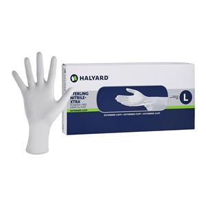 Sterling Nitrile Exam Gloves Large Gray Non-Sterile