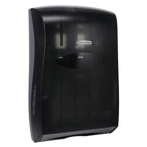 Paper Towel Dispenser Black Plastic Ea