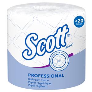 Scott Bathroom Tissue White 2 Ply 20Rl/Ca