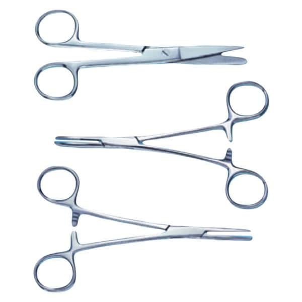 Kelly Hemostatic Forcep Curved Stainless Steel Sterile 50/Ca