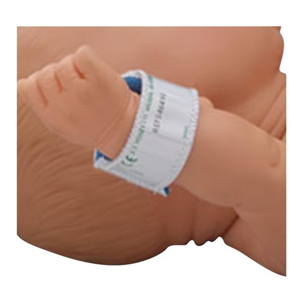 Identification Bracelet Foam White Newborn 12/Bx