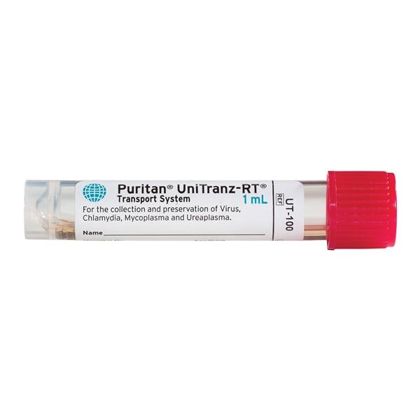 UniTranz-RT Plastic Transport System Vial 1mL Non-Sterile 300/Ca