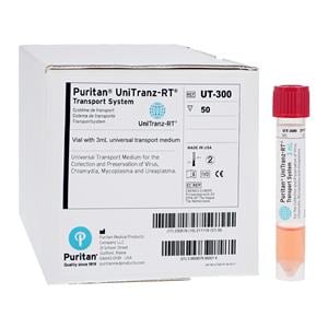 UniTranz-RT Transport System Vial 3mL Non-Sterile 300/Ca