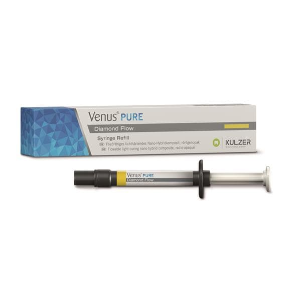 Venus Diamond Flow Flowable Composite Pure Bleach Syringe 1.8/Gm