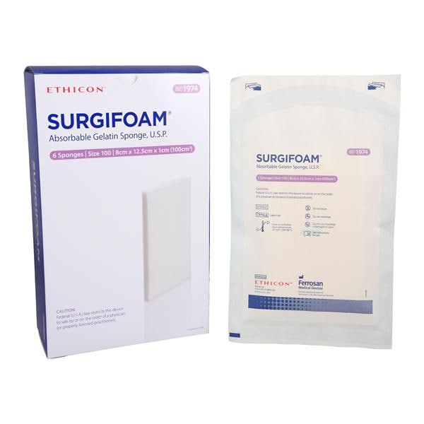 Surgifoam Hemostatic Gelatin Sponge 10mm