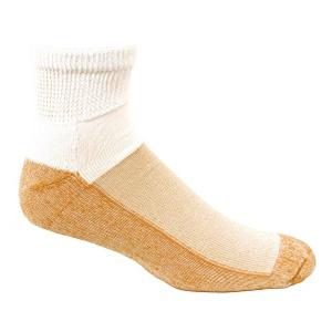 Copper Sole Premium Compression Socks Large Women 8-12 White