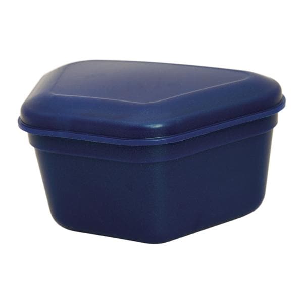 Denture Box Midnight Blue Self-Lubricating 12/Bx