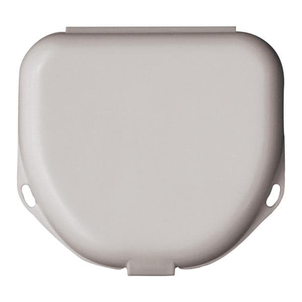 Imprinted Retainer Box 1 in White 24/Bg