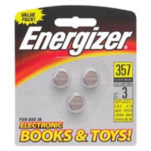 Energizer 1.5-Volt Calculator/Watch Battery 357 3/Pack 3/Pk