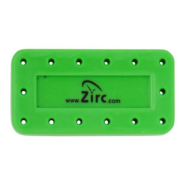 Bur Block Magnetic Microban 14 Hole Neon Green Ea