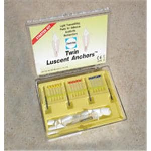 Twin Luscent Fiber Posts Starter Kit Ea