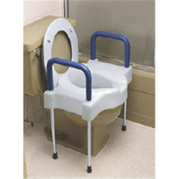 Tall-Ette Elevating Toilet Seat 400lb Capacity X-Wide Aluminum