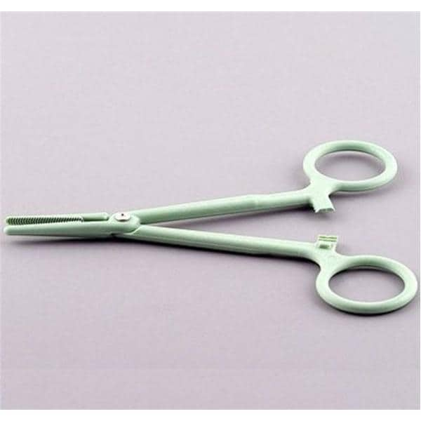 Hemostatic Forcep Straight 5-1/4" Plastic Non-Sterile 100/Ca