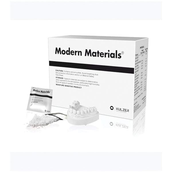 Modern Materials 0-67 Orthodontic Stone Type III Snow White 45Lb/Bx