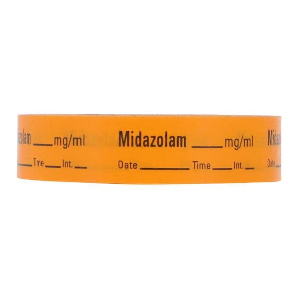 Label Midazolam 1mg/mL 333/Pk