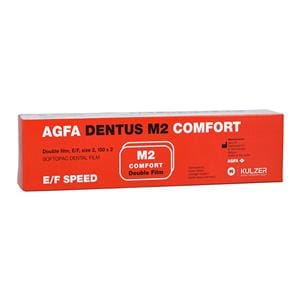 Agfa Dentus Intraoral Film M2-57 2 E/F Speed 150/Bx