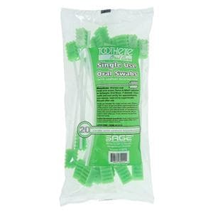 Toothette Plus Oral Swab Disposable Sodium Bicarbonate 20/Bg