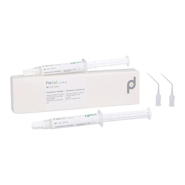 Fix Gel Refractory Material Venner Holding Gel Syringe 2/Pk