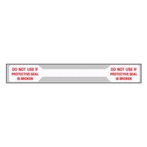 Tamper Evident Label 1/2" X 4 1/8 2X500/BX 2X500/BX