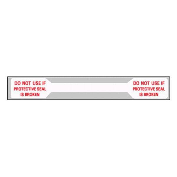 Tamper Evident Label 1/2" X 4 1/8 2X500/BX 2X500/BX