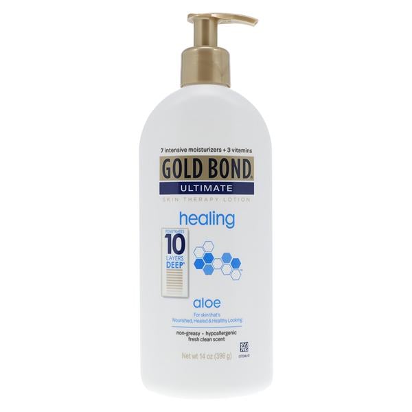 Gold Bond Ultimate Restoring Lotion Vit A/C/E/Alo Vr 14oz White Skn 14oz/Bt