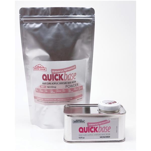 Quickbase Denture Resin Heat Cure #12 Light 1Lb