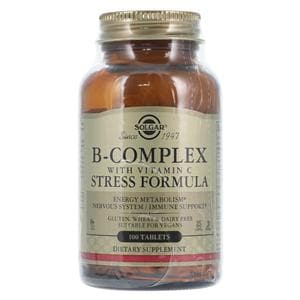 B-Complex Supplement Tablets Vegetarian/Kosher 100/Bt