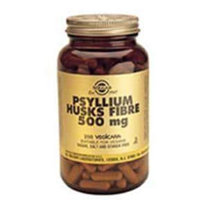 Psyllium Husks Fiber Supplement Vegicaps 500mg 200/Bt