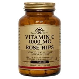Vitamin C Supplement Tablets Vegetarian/Kosher 1000mg 250/Bt