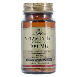 Vitamin B1 Adult Supplement Tablets Vegetarian/Kosher 100mg 100/Bt