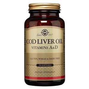 Norwegian Cod Liver Oil Supplement Softgels 250/Bt