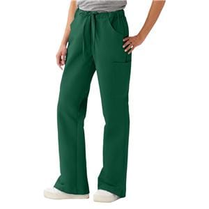 Scrub Pant 4 Pockets Medium Evergreen Unisex Ea