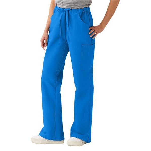 Scrub Pant 4 Pockets Large Royal Blue Unisex Ea