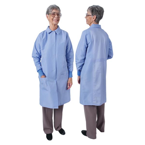 DenLine Protection Plus Collared Coat 3 Pkts Lng Tprd Slves 39" 2XS Cl Womens Ea