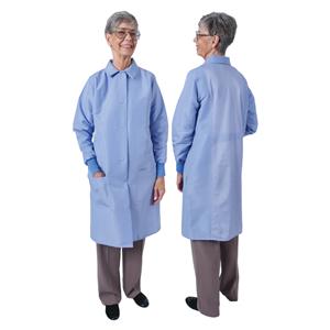 DenLine Protection Plus Collared Coat 3 Pkts Lng Tprd Slves 39" 5XL Cl Womens Ea