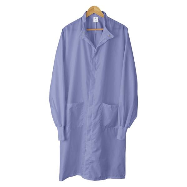 ASEP A/S Barrier Lab Coat 2 Pockets Long Sleeves X-Large Ceil Blue Unisex Ea