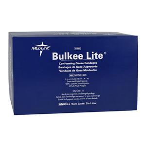 Bulkee Lite Gauze Bandage Cotton 6"x4.5yd 3 Ply Sterile 6/Bx