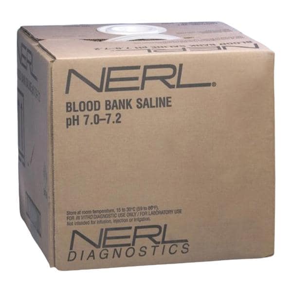 Solution Blood Bank Saline 20L For Blood Bank Ea