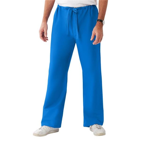 Scrub Pant 1 Pocket 2X Large Royal Blue Unisex Ea