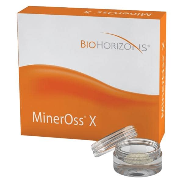 MinerOss X Cortical Graft and Membrane Placement Xenograft bone 1.0g/1.6cc Ea