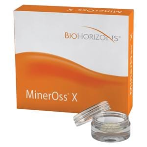 MinerOss X Cortical Graft and Membrane Placement Xenograft bone 0.5g/0.8cc Ea