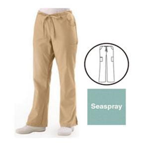 Scrub Pant 4 Pockets 2X Large Seaspray Unisex Ea